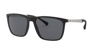 Óculos de sol Emporio Armani 0EA4150 Preto Retangular - 1