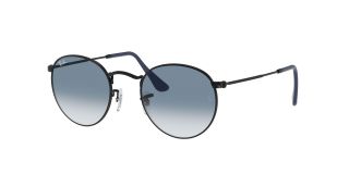 Óculos de sol Ray Ban 0RB3447 ROUND METAL Preto Redonda - 1