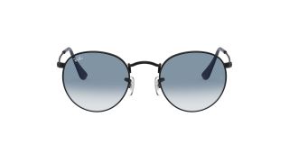 Óculos de sol Ray Ban 0RB3447 ROUND METAL Preto Redonda - 2