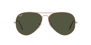 Óculos de sol Ray Ban 0RB3025 AVIATOR LARGE METAL Rosa/Vermelho-Púrpura Aviador - 1