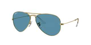 Óculos de sol Ray Ban 0RB3025 AVIATOR LARGE METAL Dourados Aviador - 2