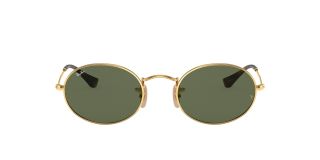 Óculos de sol Ray Ban 0RB3547N OVAL Dourados Ovalada - 2