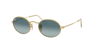 Óculos de sol Ray Ban 0RB3547 OVAL Cinzento Ovalada - 1