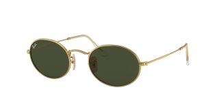 Óculos de sol Ray Ban 0RB3547 OVAL Dourados Ovalada - 1