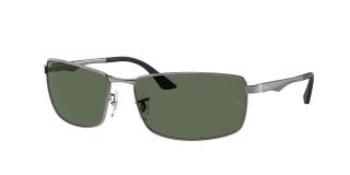 Óculos de sol Ray Ban 0RB3498 N/A Prateados Retangular - 1