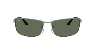 Óculos de sol Ray Ban 0RB3498 N/A Prateados Retangular - 2