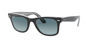 Óculos de sol Ray Ban 0RB2140 WAYFARER Preto Quadrada - 1