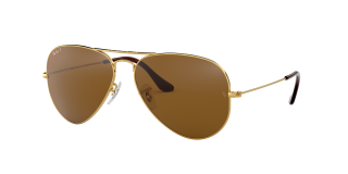 Óculos de sol Ray Ban 0RB3025 AVIATOR LARGE METAL Cinzento Aviador - 1