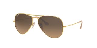 Óculos de sol Ray Ban 0RB3025 AVIATOR LARGE METAL Dourados Aviador - 1