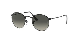 Óculos de sol Ray Ban 0RB3447N ROUND METAL Preto Redonda - 1