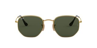 Óculos de sol Ray Ban 0RB3548N Dourados Quadrada - 2