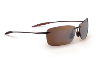 Óculos de sol Maui Jim H423 LIGHTHOUSE Castanho Retangular