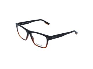 Óculos Ermenegildo Zegna EZ5231 Preto Retangular - 1