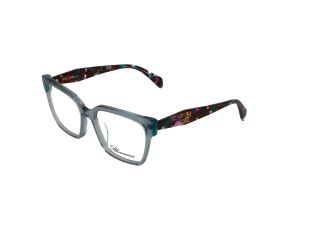 Óculos Blumarine VBM794 Azul Quadrada - 1