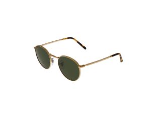 Óculos de sol Ray Ban 0RB3637 NEW ROUND Dourados Redonda - 2