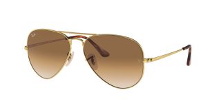 Óculos de sol Ray Ban 0RB3689 AVIATOR METAL II Dourados Aviador - 1