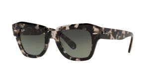 Óculos de sol Ray Ban 0RB2186 Castanho Quadrada - 1