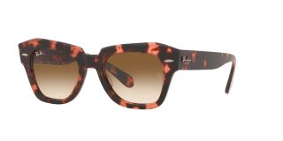 Óculos de sol Ray Ban 0RB2186 Castanho Quadrada - 1