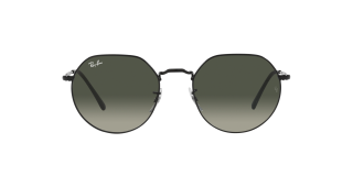 Óculos de sol Ray Ban 0RB3565 JACK Preto Redonda - 1