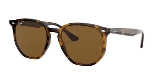 Óculos de sol Ray Ban 0RB4306 Castanho Quadrada - 1