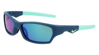 Óculos de sol NIKE JR. NKDZ7379 NIKE JOLT M DZ7379 Azul Retangular - 1