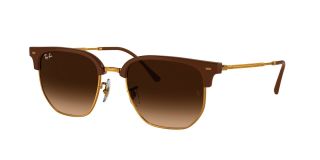 Óculos de sol Ray Ban 0RB4416 NEW CLUBMASTER Beige Quadrada - 1