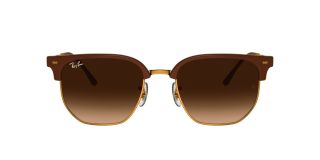 Óculos de sol Ray Ban 0RB4416 NEW CLUBMASTER Beige Quadrada - 2