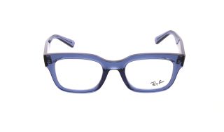 Óculos graduados Ray Ban 0RX7217 Azul Retangular - 2