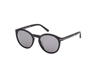 Óculos de sol Tom Ford FT1021-N ELTON Preto Redonda - 1