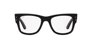 Óculos graduados Ray Ban 0RX0840V Preto Quadrada - 2