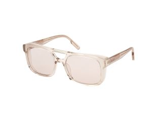 Óculos de sol Ermenegildo Zegna EZ0209 Beige Aviador - 1