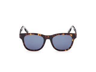 Óculos de sol Ermenegildo Zegna EZ0222 Castanho Quadrada - 2