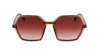 Óculos de sol Karl Lagerfeld KL6083S Castanho Quadrada - 2