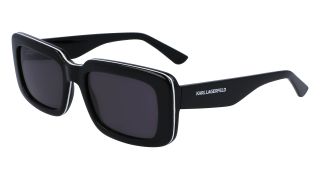 Óculos de sol Karl Lagerfeld KL6101S Preto Retangular - 1