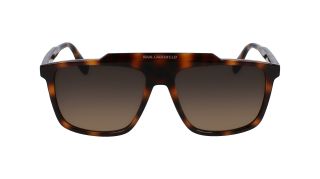 Óculos de sol Karl Lagerfeld KL6107S Castanho Aviador - 2