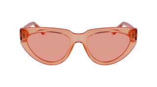 Óculos de sol Karl Lagerfeld KL6100S Laranja Borboleta - 2