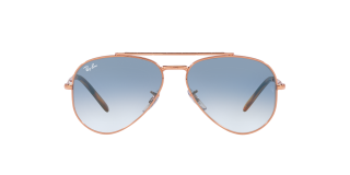 Óculos de sol Ray Ban 0RB3625 NEW AVIATOR Rosa/Vermelho-Púrpura Redonda - 1