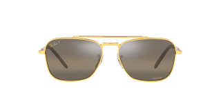 Óculos de sol Ray Ban 0RB3636 NEW CARAVAN Dourados Quadrada - 1