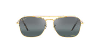 Óculos de sol Ray Ban 0RB3636 NEW CARAVAN Dourados Quadrada - 1