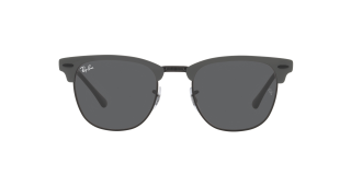 Óculos de sol Ray Ban 0RB3716 CLUBMASTER METAL Preto Quadrada - 1