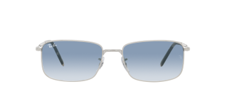 Óculos de sol Ray Ban 0RB3717 Prateados Retangular - 1