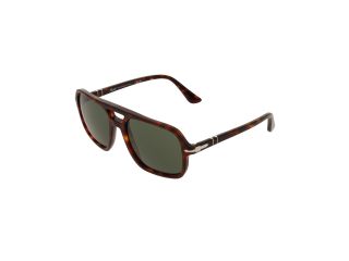 Óculos de sol Persol 0PO3328S Castanho Aviador - 1