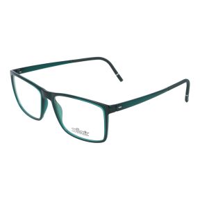 Óculos graduados Silhouette 2956 Verde Retangular - 1