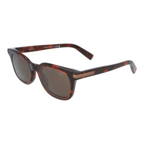 Óculos de sol Ermenegildo Zegna EZ0238 Castanho Quadrada - 1