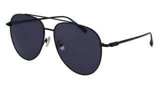 Óculos de sol SALVATORE FERRAGAMO SF308S Preto Aviador - 1