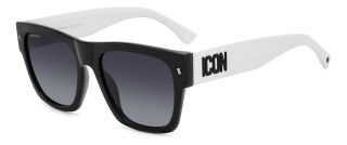 Óculos de sol Dsquared2 ICON 0004/S Preto Quadrada - 1