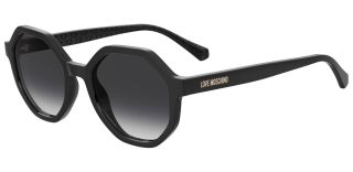 Óculos de sol LOVE MOSCHINO MOL076/S Preto Ovalada