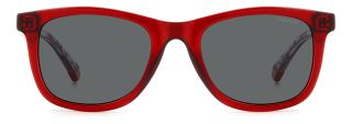 Óculos de sol Polaroid Kids PLD 8060/S Vermelho Quadrada - 2
