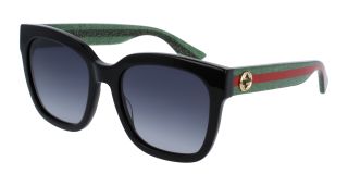 Óculos de sol Gucci GG0034SN Preto Retangular