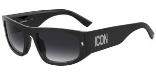 Óculos de sol Dsquared2 ICON 0016/S Preto Retangular